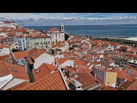 Vistas de Lisboa - Miradouro das Portas do Sol e Santa Luzia /Junho 2022