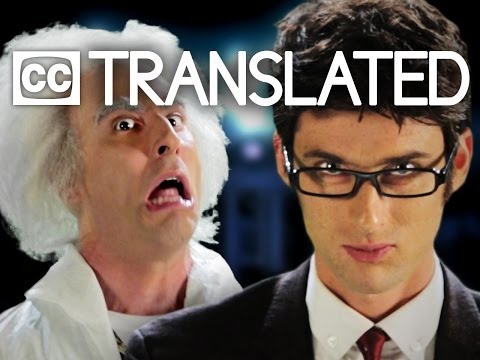 [TRANSLATED] Doc Brown vs Doctor Who. Epic Rap Battles of History. [CC]