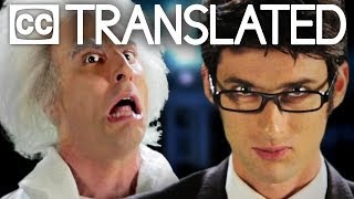 [TRANSLATED] Doc Brown vs Doctor Who. Epic Rap Battles of History. [CC]