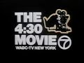 WABC TV Channel 7 New York The 4 30 Movie 1979