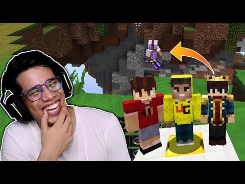 TROLLING  Players In BEDWARS Minecraft