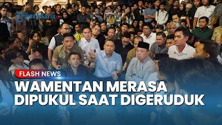 Duduk Perkara Diskusi UGM Ricuh, Wamentan Sudaryono Akui Sempat Alami Kontak Fisik dan Bantah Kabur