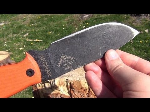 Ontario Afghan Knife Goes Through Hell Video