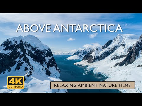 Above Antarctica 4K | Ice & Beethoven