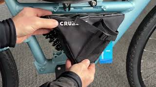 A4x Frame Bag | Adventure Touring Recumbent Frame Bag – Cruzbike