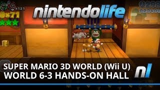 Super Mario 3D World (Wii U) World 6-3 Hands-On Hall
