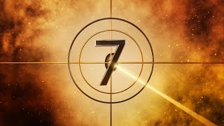 Fiverr Logo Intro 3D Golden Countdown Animation