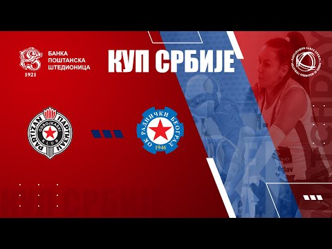 PARTIZAN 🆚 RADNICKI BGD 3:0 / KUP SRBIJE 1/8 FINALA /