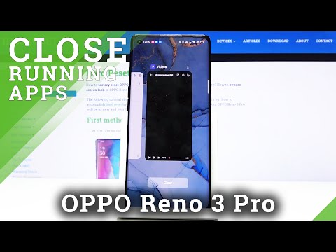 How to Turn Off Running Apps in OPPO Reno 3 Pro – Deactivate Background Apps
