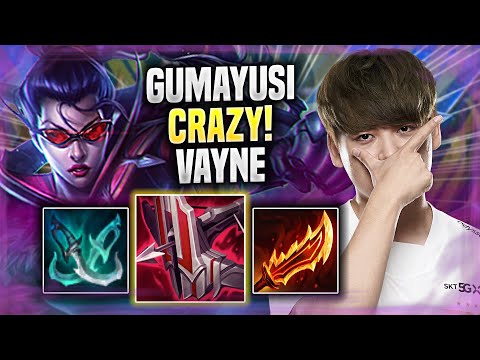 GUMAYUSI IS SO CRAZY WITH VAYNE! - T1 Gumayusi Plays Vayne ADC vs Yasuo! | Preseason 2022