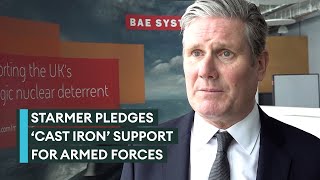 Labour's 'cast iron' guarantee for military and nuclear deterrent