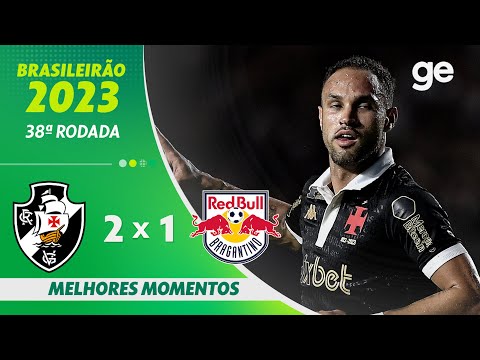 Gols e lances de Vasco da Gama x Red Bull Bragantino