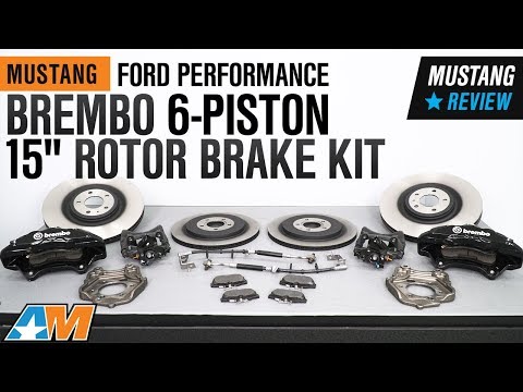 2005-2014 Mustang GT, Boss 302 & GT500 Ford Performance Brembo 6-Piston 15" Rotor Brake Kit Review