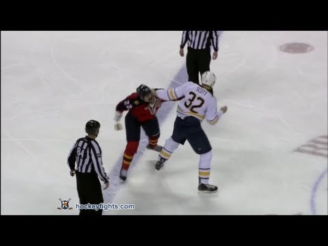 John Scott vs George Parros