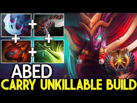 ABED [Spectre] Imba Raid Boss Carry Unkillable Build Dota 2