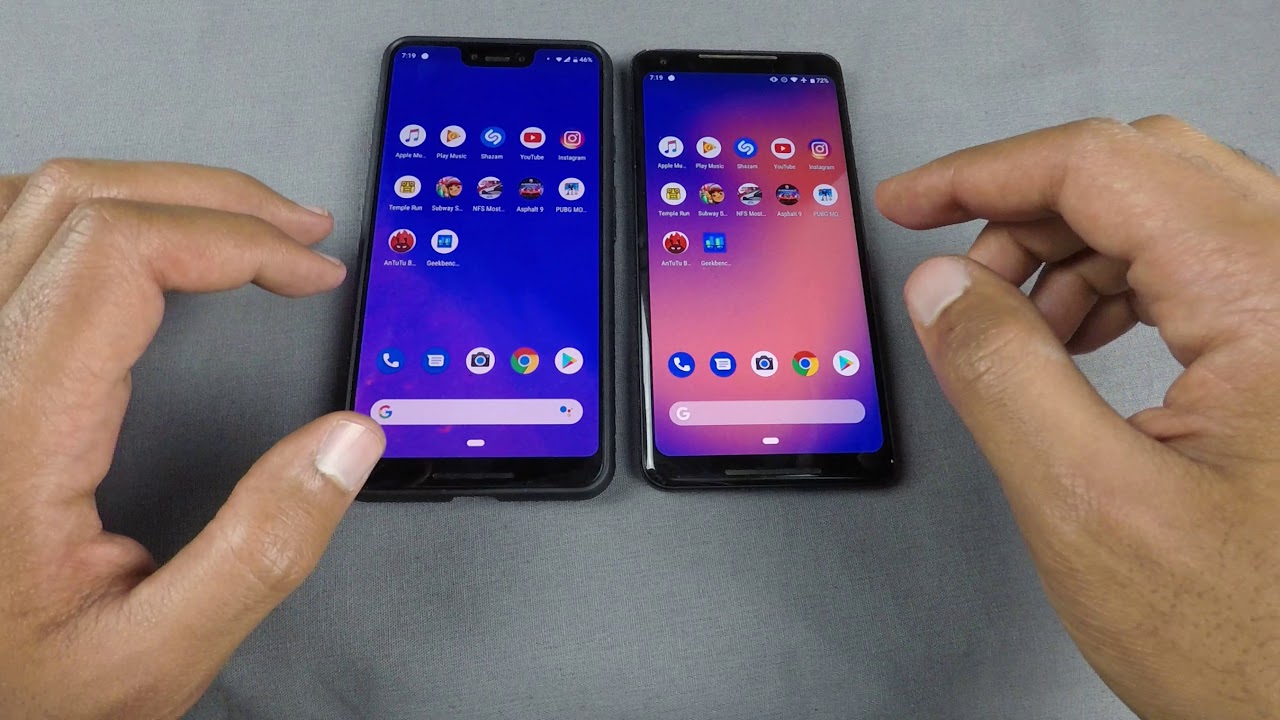 Google Pixel 3 XL vs Pixel 2 XL Speed Test