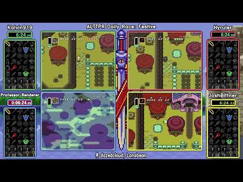 Festive Oct 31, 2022. ALTTP Randomizer Daily Race