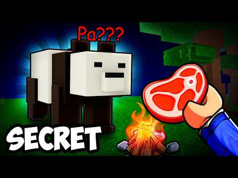 I Built a SECRET Animal BASE in 99 Nights in the Forest! (Roblox)