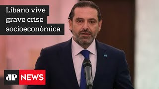 Primeiro-ministro libanês, Saad Hariri, renuncia ao cargo