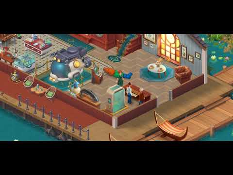 Homescapes, Dock House, Area 16 Day 5 | No Commentary✓©