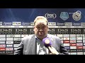 Vitesse-trainer Leonid Slutskiy na afloop van de uitwedstrijd tegen Sparta