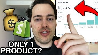 Should You Create A Shopify Store With Only 1 Product?
