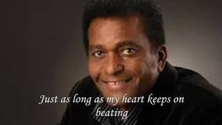 Charlie Pride   -   I'm Never Leaving You  ( audio - lyrics )