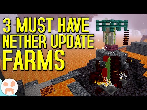 wattles - 3 Easy Must Have Minecraft 1.16+ Farms!
