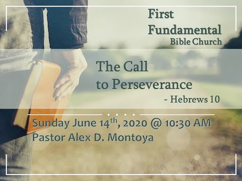 Special FFBC LiveStream Sunday - June 14, 2020