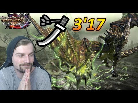 New PB! G-Rank Astalos Speedrun Longsword MHGU