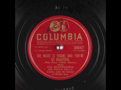 The Night Is Young And You're So Beautiful (1945) - The Modernaires