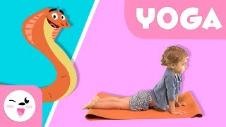 YOGA for kids - The cobra pose - Yoga practice tutorial