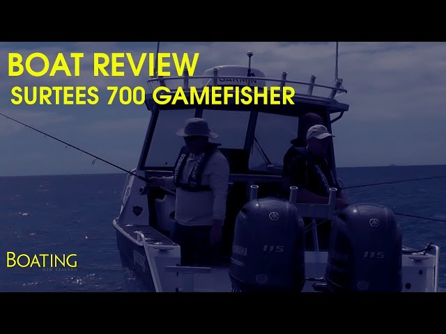 Boat review: 2017 Surtees 700 Game Fisher twin Yamaha F115