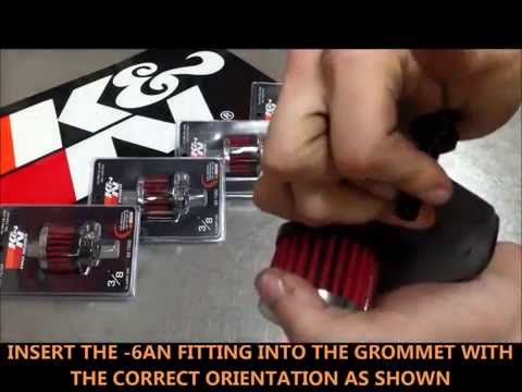 HPI Customs - K&N Dual Filter Breather Kit