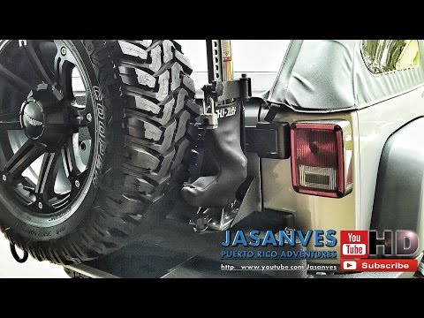 DIY How-To:  Rugged Ridge Hi Lift Jack Mount Base - Step by Step Installation on Jeep JK