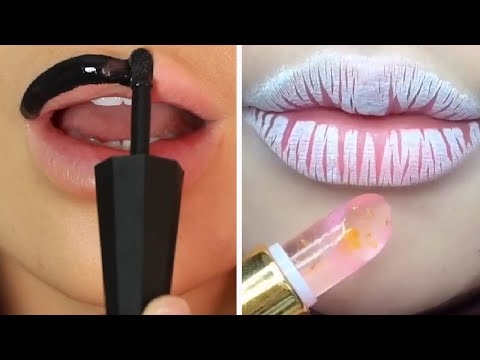 Black Lipstick?! Lipstick Tutorials & Clips | Compilation Plus