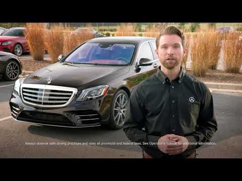 Part of a video titled How-To: Active Lane Keeping Assist | Mercedes-Benz Canada - YouTube