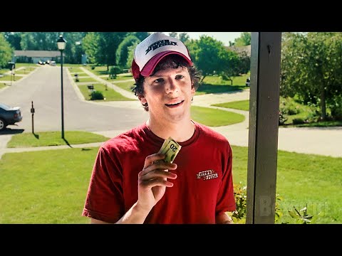 Pizza guy scams 2 teens | 30 Minutes or Less | CLIP