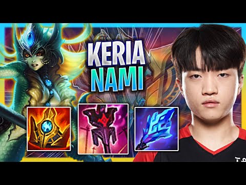 LEARN HOW TO PLAY NAMI SUPPORT LIKE A PRO! | T1 Keria Plays Nami Support vs Karma!  Season 2023