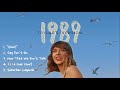 Taylor Swift's - 1989  