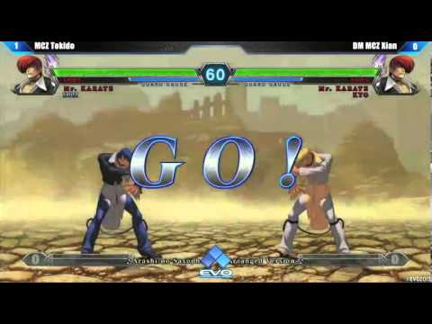 EVO 2013 - King of Fighters 13 Top 8 Match MCZ Tokido vs. DM MCZ Xian