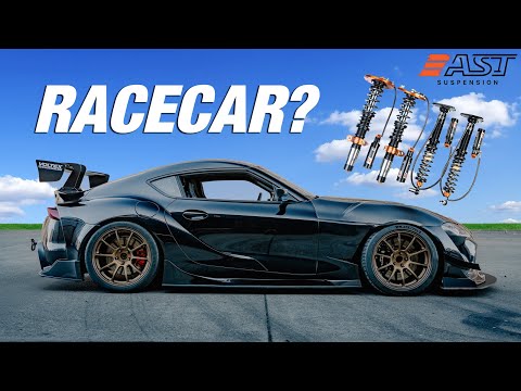 Supra becomes a RACECAR with AST 3-Way Coilovers