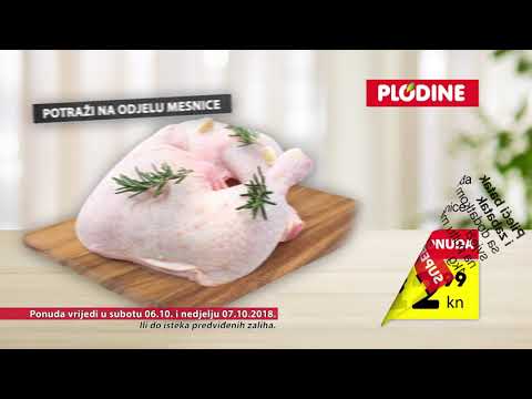 PLODINE VIKEND AKCIJA 6.10.-7.10.2018.