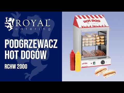 Video - Podgrzewacz do hot dogów - 2000 W