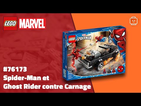 Vidéo LEGO Marvel 76173 : Spider-Man et Ghost Rider contre Carnage