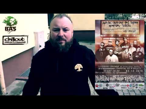 Bas Tajpan zaprasza na Dublin Hip-Hop Festival