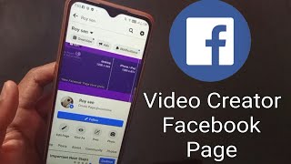 How To Create Facebook Page For Video Creator 2021