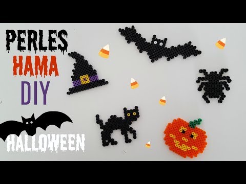 DIY PERLES HAMA HALLOWEEN