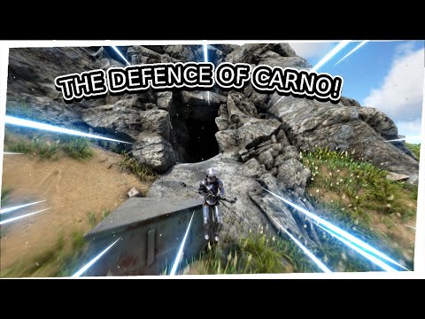 Defending Carno Cave From Goofy Hero! ARK MTS Chapter 2 Season 4!
