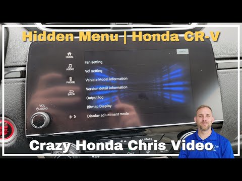Honda CR-V Hidden Menu